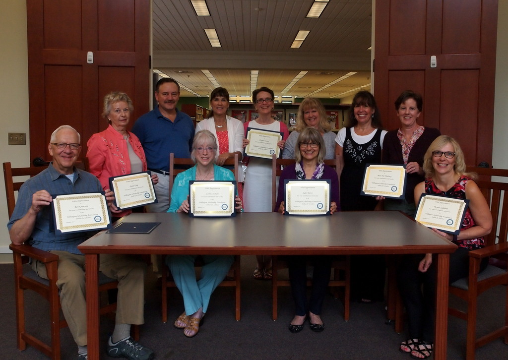 Board of Directors with Award Certificates